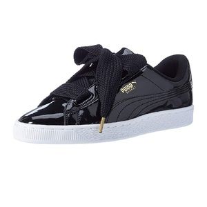 Puma Basket Heart Patent Sneakers